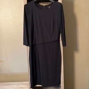 Cotton Ann Taylor short black dress